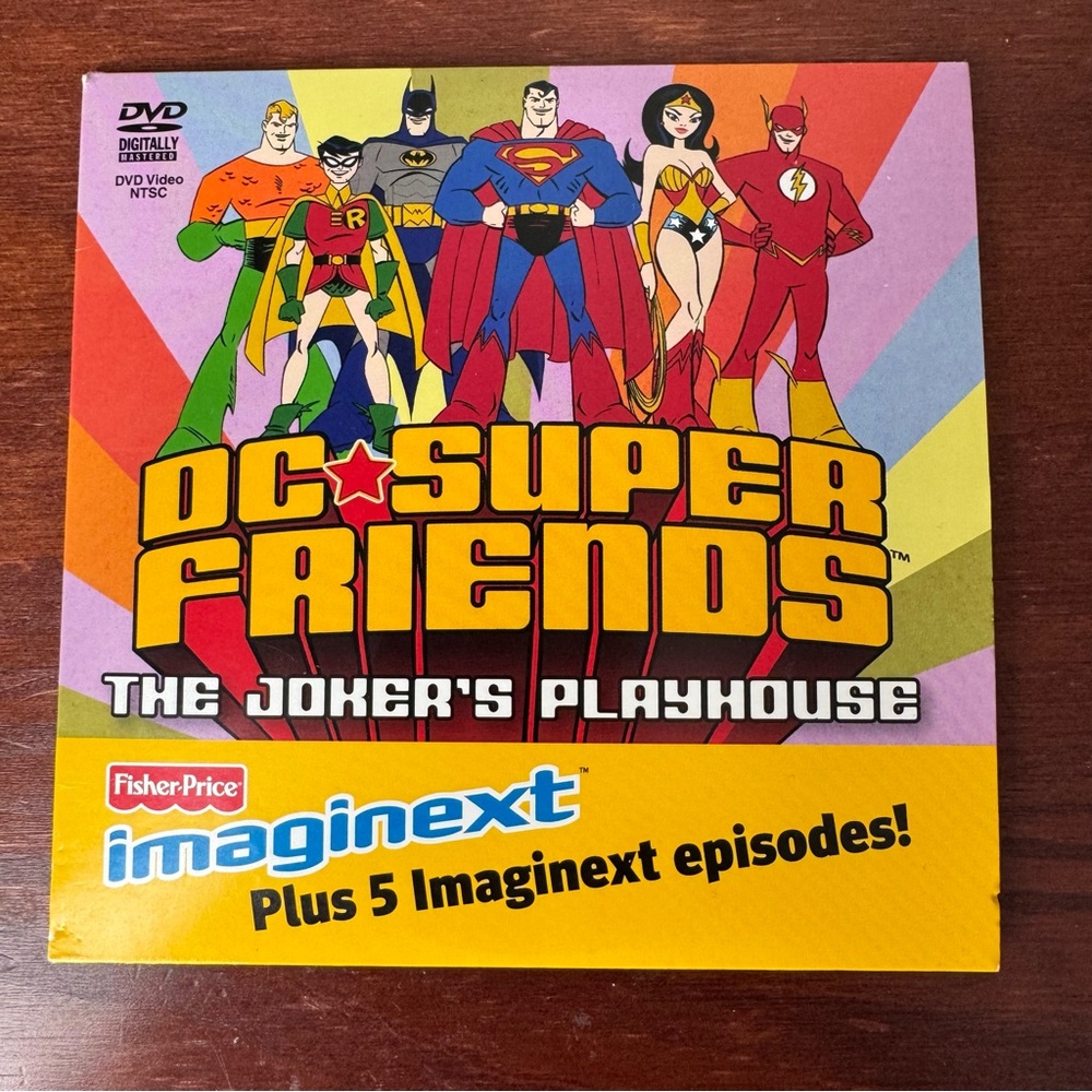 Fisher-Price Imaginext DVD: DC Super Friends The Joker's Playhouse + 5 episodes